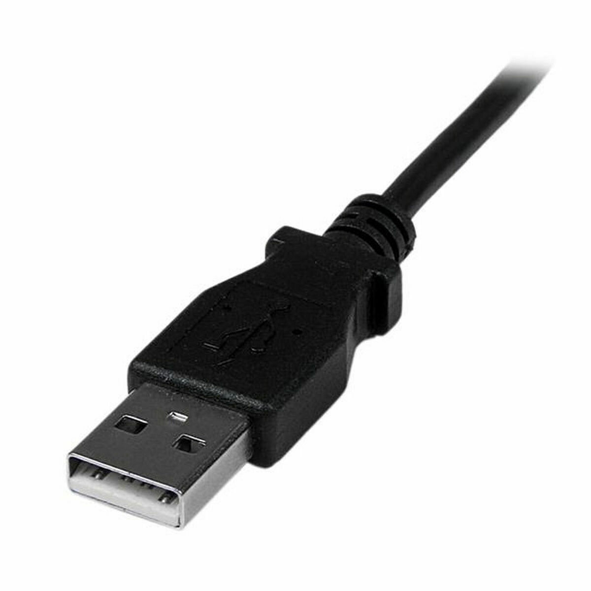 Кабел USB към Micro USB Startech USBAMB2MD Черен